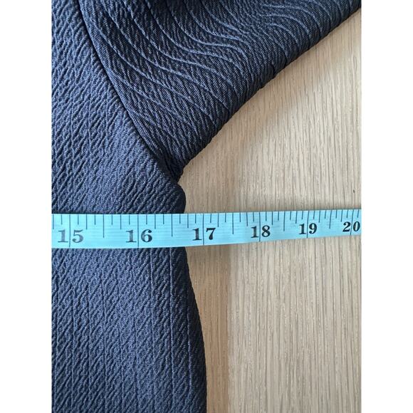 ZARA TRF Stand Laser Cut Collar Long Sleeve Shirt Sweater Size Medium 2191 - Picture 4 of 6